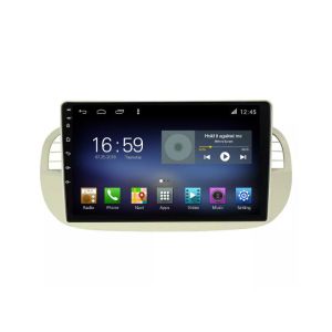 Navigatie Fiat 500 intre anii 2007-2015 Android radio gps internet  Octa Core 8+128 LTE Kit-fiat500+EDT-E609