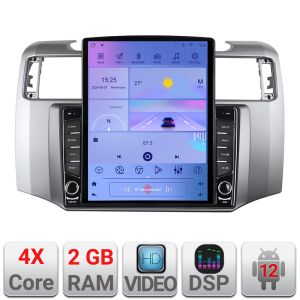 Navigáció Toyota 4runner 2009-2019 Android rádió gps internet négymagos 2+32 függőleges képernyő 9.7" KIT-4runner+EDT-E708