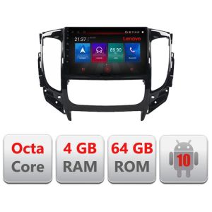 Navigatie Mitsubishi L200 2014-2020 E-1094 Octa Core cu Android Radio Bluetooth Internet GPS WIFI DSP 4+64GB 4G RESIGILAT