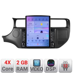 Navigatie Kia Rio 2011-2014 K-rio-11 ecran tip TESLA 9.7" cu Android Radio Bluetooth Internet GPS WIFI 2+32 DSP Quad C