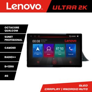 Navigatie Toyota CH-R low N-CH-R-A ecran 13" 2K 8+128 Android Waze USB Navigatie 4G 360 Toslink Youtube Radio K