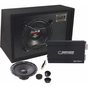 PACHET AMPLIFICATOR , DIFUZOARE, SUBWOOFER M10 EVO BR+DIFUZOARE MX 165 EVO+AMPLIFICATOR CO-70.4