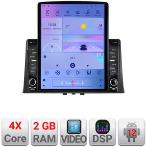 Navigáció Citroen Berlingo 2019- K-berlingo18 TESLA típusú képernyő 9.7" Android Rádió Bluetooth Internet GPS WIFI 2+32 D