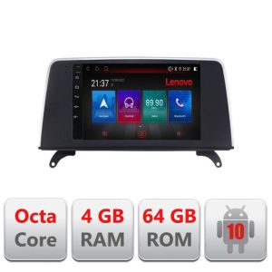 Navigatie BMW X5 X6 2009-2014 CIC Octa Core cu Android Radio Bluetooth Internet GPS WIFI DSP 4+32GB 4G Kit-x5-cic+EDT- RESIGILAT