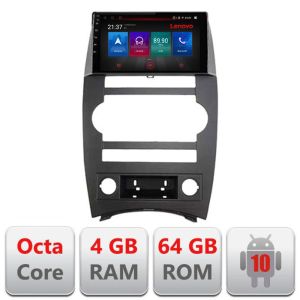 Navigatie Jeep Commander Android radio gps internet Octa Core 4+64 LTE Kit-commander+EDT-E509-PRO RESIGILAT