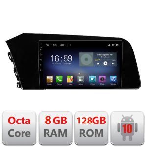 Navigatie Hyundai Elantra 2021- F-elantra2021 Octa Core cu Android Radio Bluetooth Internet GPS WIFI DSP 8+128GB 4G