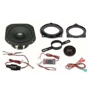 Dedikált hangszórók Audio System MFIT 80 BMW UNI EVO 2 85 wattos csomag 4 ohmos MID dedikált BMW-hez