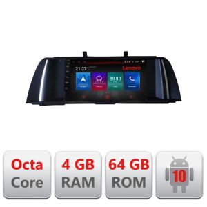 Navigatie Seria 5 F10 2010-2012 CIC Octa Core cu Android Radio Bluetooth Internet GPS WIFI DSP 4+32GB 4G Kit-f10-cic+E RESIGILAT