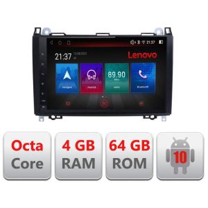 Navigatie Mercedes VW E-068 Octa Core cu Android Radio Bluetooth Internet GPS WIFI DSP 4+64GB 4G RESIGILAT