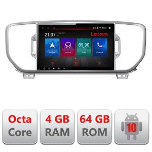 Kia Sportage 2016-2018 E-576 Octa Core navigáció Android rádióval, Bluetooth internettel, GPS-szel, WIFI, DSP, 4+64GB, 4G