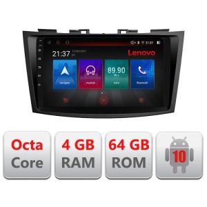 Navigatie Suzuki Swift 2011-2019 E-179 Octa Core cu Android Radio Bluetooth Internet GPS WIFI DSP 4+64GB 4G RESIGILAT