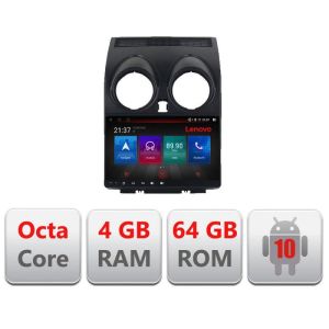 Nissan Qashqai 2007-2013 E-499 Octa Core navigáció Android rádióval, Bluetooth internettel, GPS-szel, WIFI, DSP, 4+64GB, 4G