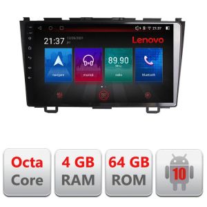 Navigatie Honda CR-V 2006-2012 E-009 Octa Core cu Android Radio Bluetooth Internet GPS WIFI DSP 4+64GB 4G RESIGILAT