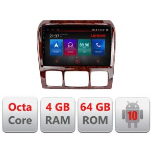 Navigatie Mercedes Clasa S 1998-2005 E-220 Octa Core cu Android Radio Bluetooth Internet GPS WIFI DSP 4+64GB 4G RESIGILAT