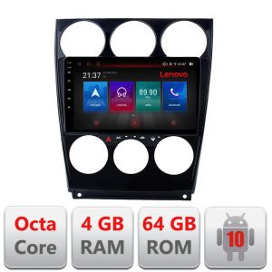 Navigatie Mazda 6 2004-2008 E-944 Octa Core cu Android Radio Bluetooth Internet GPS WIFI DSP 4+64GB 4G RESIGILAT