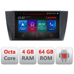 Navigatie BMW Seria 3 E90 E-095 Octa Core cu Android Radio Bluetooth Internet GPS WIFI DSP 4+64GB 4G RESIGILAT