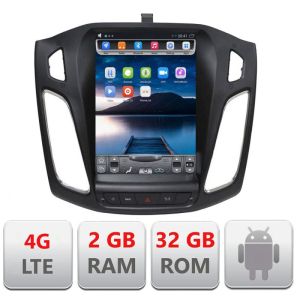 Navigatie Ford Focus 2011- EDT-T150 cu Android GPS Bluetooth Radio Internet si ecran tip Tesla