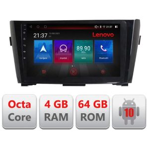 Navigatie Nissan Qashqai E-353 Octa Core cu Android Radio Bluetooth Internet GPS WIFI DSP 4+64GB 4G RESIGILAT