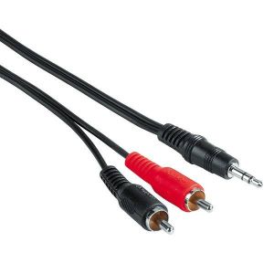 Adapterkábel az RCA-tól a JACk-hoz 3,5 mm