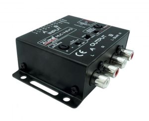 CONVERTOR HI-LOW 4 CANALE PRS (SIMULATOR REZISTENTA DIFUZOR) REMOTE OUT (iesire + pentru amplificator) 5V PRE OUT HI POWER PANA