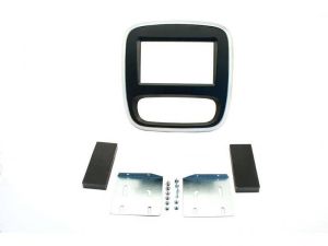 Connects2 CT23RT10 2DIN Kit Rama Renault Trafic 2014 Argintiu/Negru