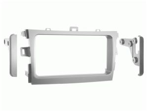 Connects2 CT23TY10 kit rama 2DIN TOYOTA Corolla(Argintiu)