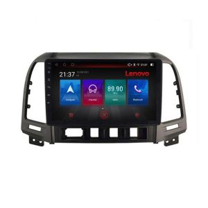 Navigatie Hyundai Santa Fe 2006-2012 E-008 Octa Core cu Android Radio Bluetooth Internet GPS WIFI DSP 4+64GB 4G RESIGILAT