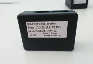 Modul adaptor amplificator audio fibra optica Mercedes CLS E SLK