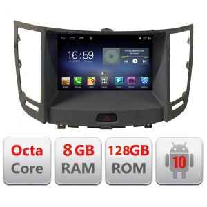 Navigatie Infinity FX intre anii 2009-2012 Android radio gps internet Octa Core 8+128 LTE Kit-fx35+EDT-E609