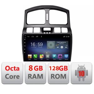 Navigatie Hyundai Santa Fe 2000-2006 Android radio gps internet Octa Core 8+128 LTE Kit-santafe-old+EDT-E609