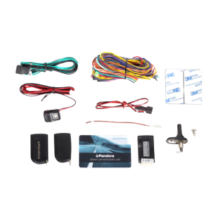 Alarma auto pe cheie Pandora Primo cu 2 tag-uri bluetooth 5.0, aplicatie PANDORA BT, senzor de temperatura