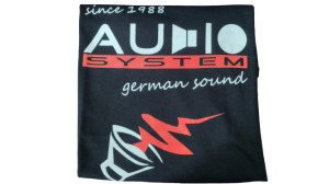 Tricou cu sigla AUDIO SYSTEM pe piept W-TSHIRT-L