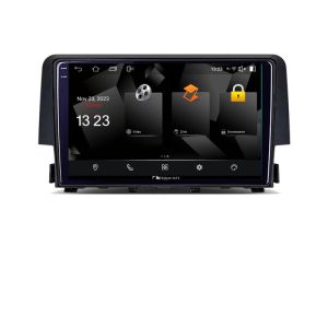 Navigatie Honda Civic 2016-2020 Android Octa Core Qualcomm 2K Qled 8+128 DTS DSP 360 4G Optical