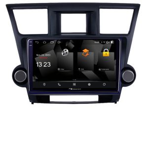 Navigatie Toyota Highlander 2007-2013 Android Octa Core Qualcomm 2K Qled 8+128 DTS DSP 360 4G Optical