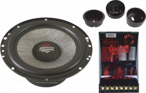 2 db-os komponens hangszóró szett, Audio System X 165 EVO 2, 110 watt, 165 mm, 6,5", 3 ohm, Kick Bass