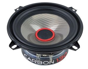 2 db-os komponens hangszóró szett, CARBON 130 audiorendszer, 70 watt, 130 mm, 5,25", 4 ohm, Budget
