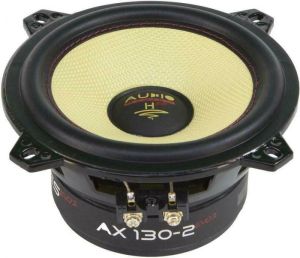 2 darabos szett AX 130-2 EVO audiorendszerrel, 2 középsugárzóval, 120 watt, 130 mm, 5,25", 4 ohm, KICKBASS
