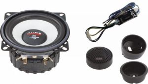 2 db-os komponens hangszóró szett, Audio System M 100 EVO 2, 70 watt, 100 mm, 4", 3 ohm, NAGY HATÉKONYSÁGÚ