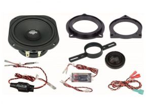 Dedikált hangszórók Audio System MFIT 80 BMW UNI EVO 2 85 wattos csomag 4 ohmos MID dedikált BMW-hez