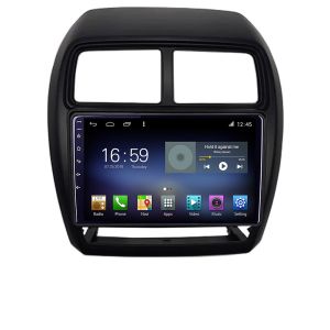 Navigáció Mitsubishi ASX 2017-2021 modell facelift Android rádió gps internet Octa Core 8+128 LTE Kit-026-facelift+EDT-E609