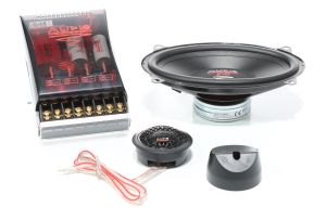 2 db-os komponens hangszóró szett, Audio System HX 406 SQ EVO 3, 95 watt, 100x152 mm, 4"x6", 3 ohm, HIGH END