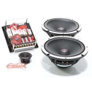4 komponensű hangszórókészlet, Audio System HX 165 DUST-4, 350 watt, 165 mm, 6,5", 2 ohm, középsugárzó