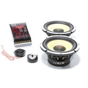 4 darabos komponens hangszórókészlet, Audio System H 165 EVO 2-4, 320 watt, 165 mm, 6,5", 2 ohm, Extreme Kick Bass, középsugárzó