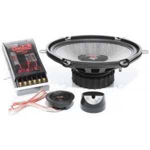 2 db-os komponens hangszóró készlet, R 507 EVO 2 audiorendszer, 100 watt, 127x178 mm, 5"x7", 3 ohm, FORD COMPO