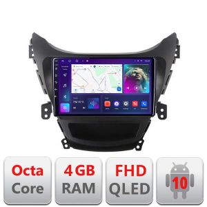 Navigatie Hyundai Elantra 2011-2013 B-092 Android Ecran QLED octa core 4+64 carplay android auto KIT-092+EDT-E309V3