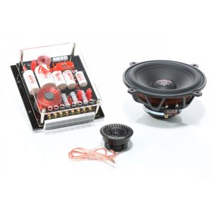2 db-os komponens hangszóró szett, Audio System HX 130 DUST, 125 watt, 130 mm, 5,25", 3 ohm, magas kategóriás
