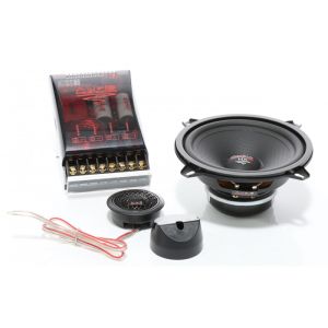 2 darabos komponens hangszóró szett, Audio System HX 130 SQ EVO 3, 110 watt, 130 mm, 5,25", 3 ohm, magas kategóriás