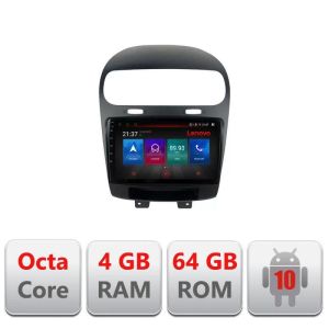 Navigatie Fiat Freemont Dodge Journey 2012-2019 Android radio gps internet Octa Core 4+64 LTE Kit-freemont+EDT- v1 RESIGILAT
