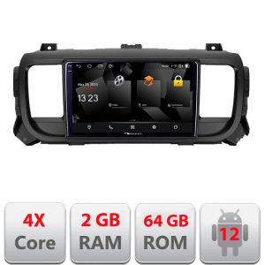 Navigatie Citroen Jumpy Toyota Proace Peugeot Traveller 5230-jumpy16 Android Ecran 720P Quad Core 2+64 carplay android auto v1