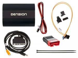 Interfészek integrációja: AUX-In, USB, iPod, Bluetooth, Dension Gateway 500S (egyetlen FOT) v2